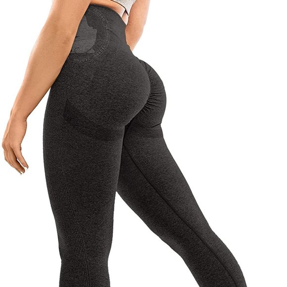 Pants - Womens Scrunch Butt Lift Leggings High Waist Pants